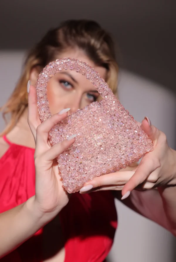 PINK CRYSTAL BAG - Image 2
