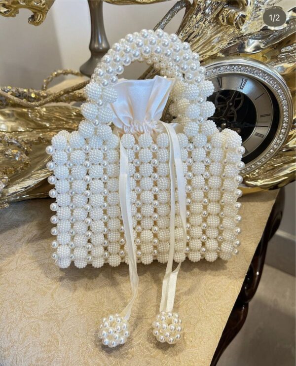 Pearl Beaded Handbag