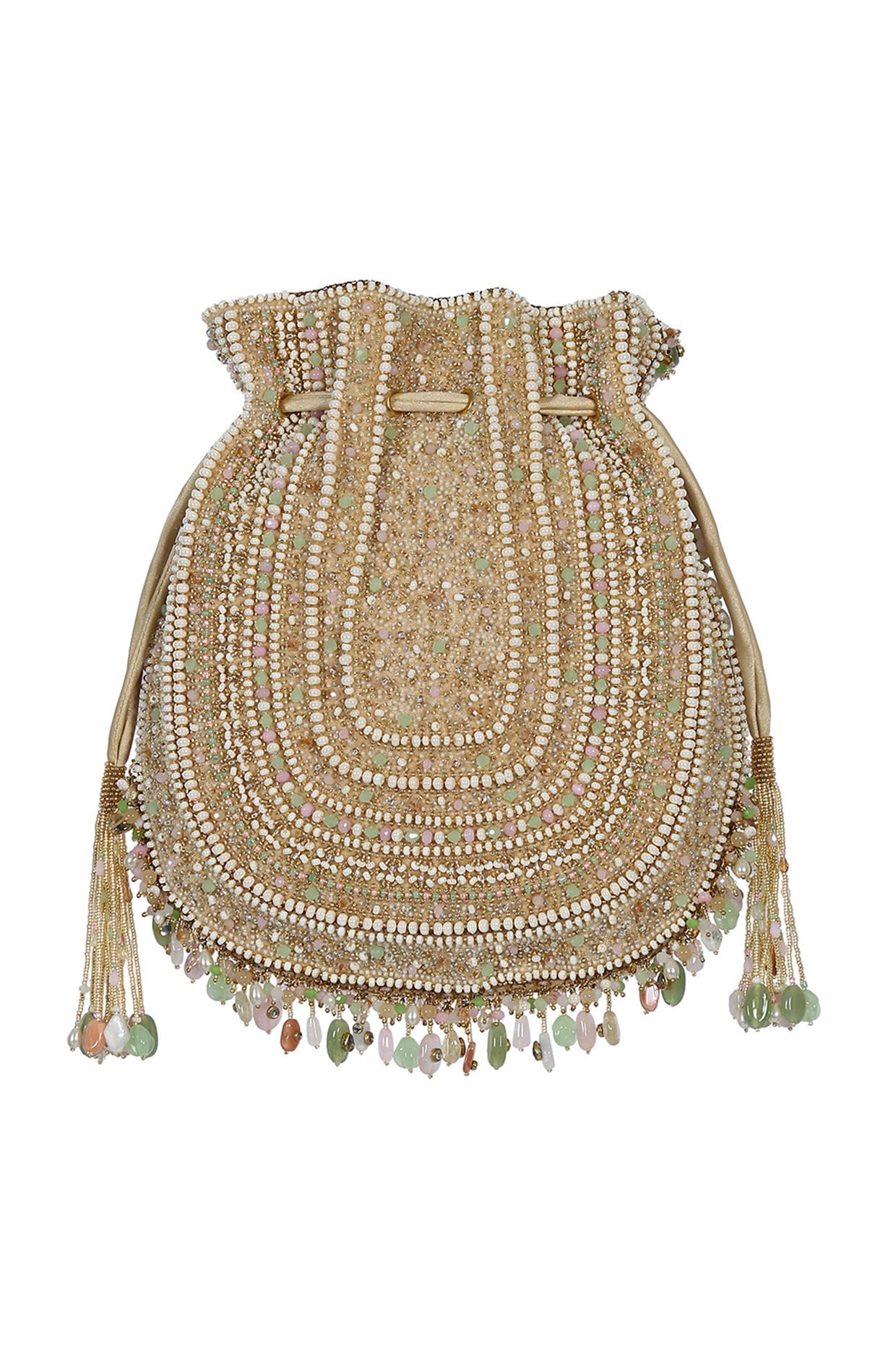 Gold Embellished Potli - Image 5