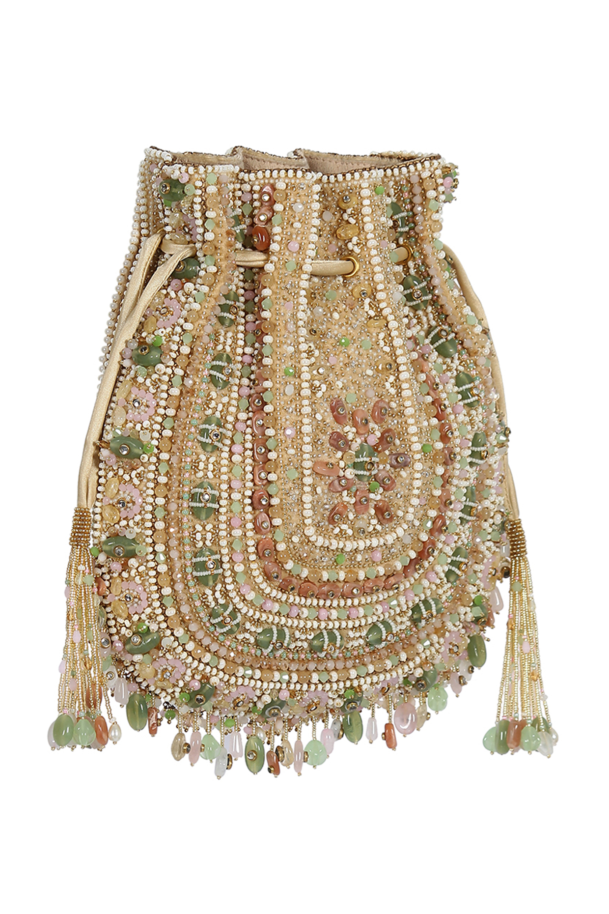 Gold Embellished Potli - Image 4