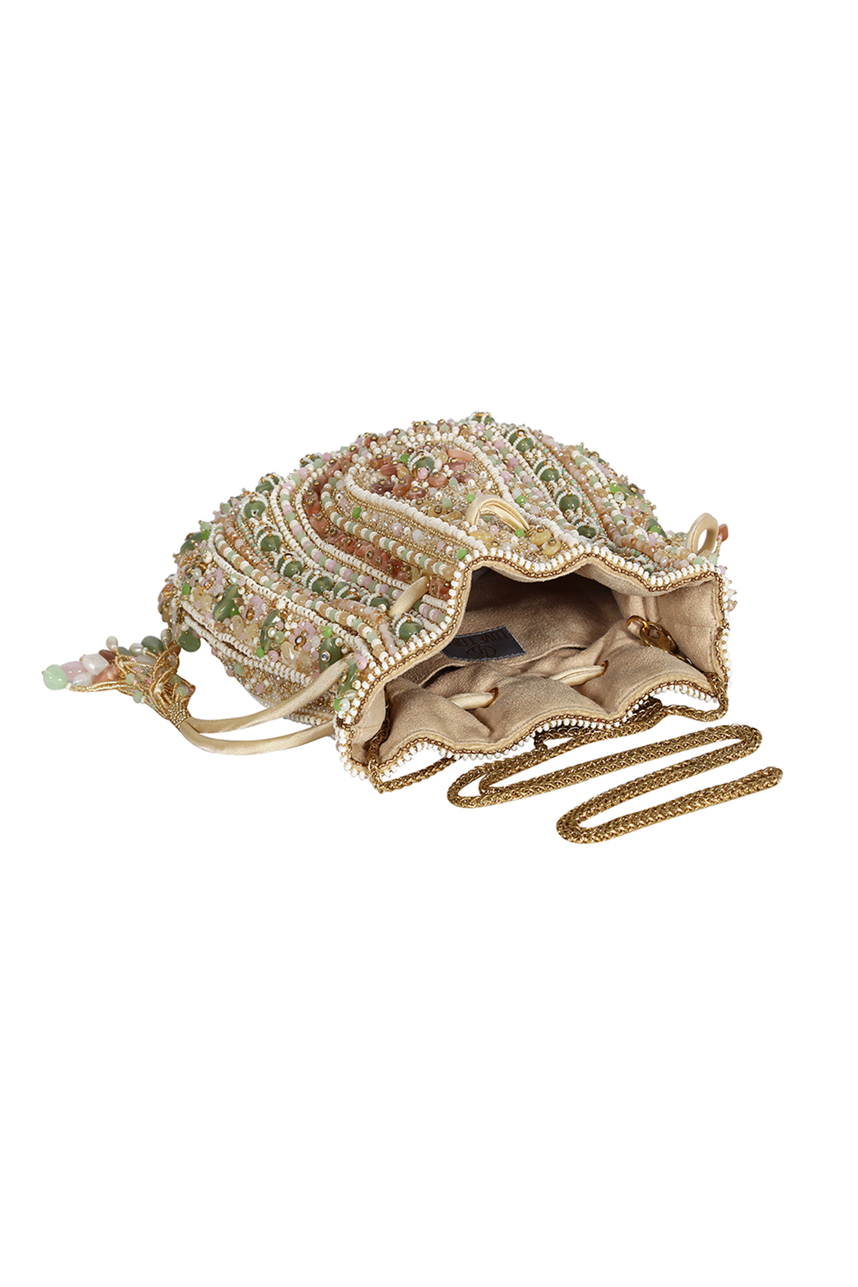 Gold Embellished Potli - Image 3