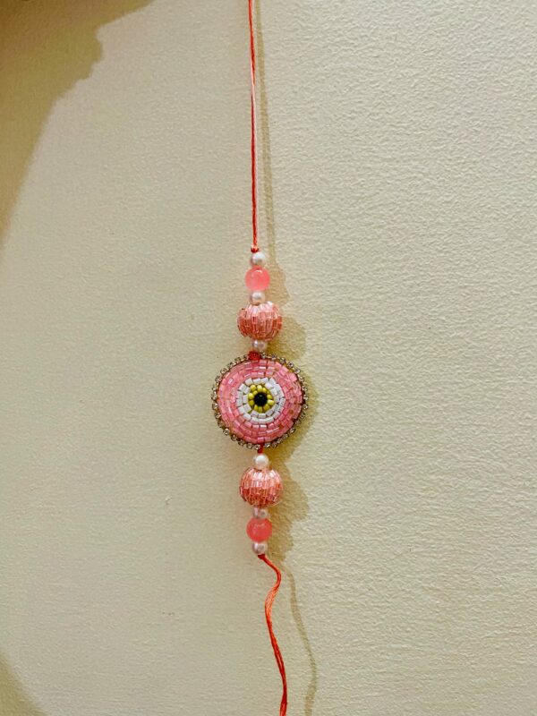 Pink Evil Eye Assorted Rakhi Set - Image 3